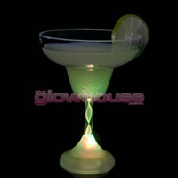 Flashing Margarita Glass
