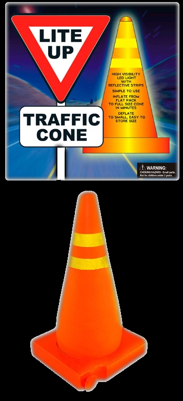 Inflatable Flashing Traffic Cone