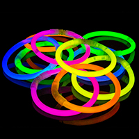 100 Pack of 8 Inch Glow Bracelets