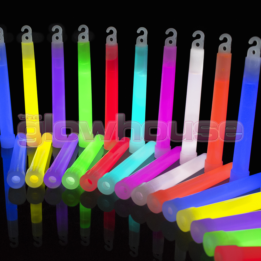 25 x Glow Sticks 6 Inch Premium Glowhouse Brand eBay