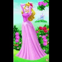3D Sleeping Beauty