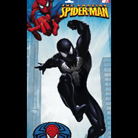 3D Spider Man Black Suit