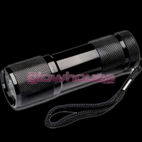 9 LED Aluminium Torch