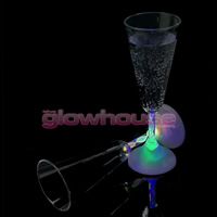 Flashing Champagne Glass