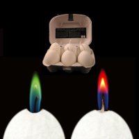 Colour Flame Eggs