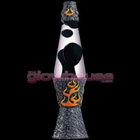Flame Resin Lava Lamp