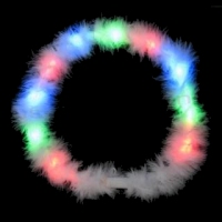 Flashing Fluffy Necklace