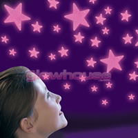 Glow Glitter Stars