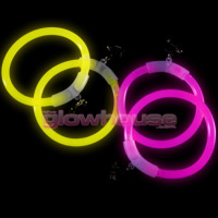 Glow Hoop Earrings Clip On