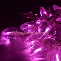 Pink Heart String Lights