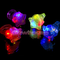 Flashing Star Ring