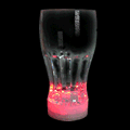 Flashing Coke Glass