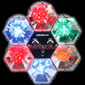 6 Way Sound Reactive Disco Lights