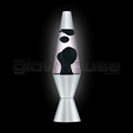 Chrome Black Lava Lamp