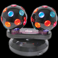 Dual Rotating Disco Ball