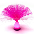 Pink Fibre Optic Lamp