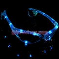 Flashing Blue Sunglasses