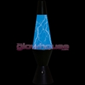 Blue Lightning Lava Lamp