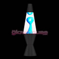 Neon Blue Lava Lamp