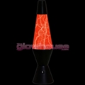 Red Lightning Lava Lamp