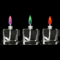 Colour Flamed Oil Candles