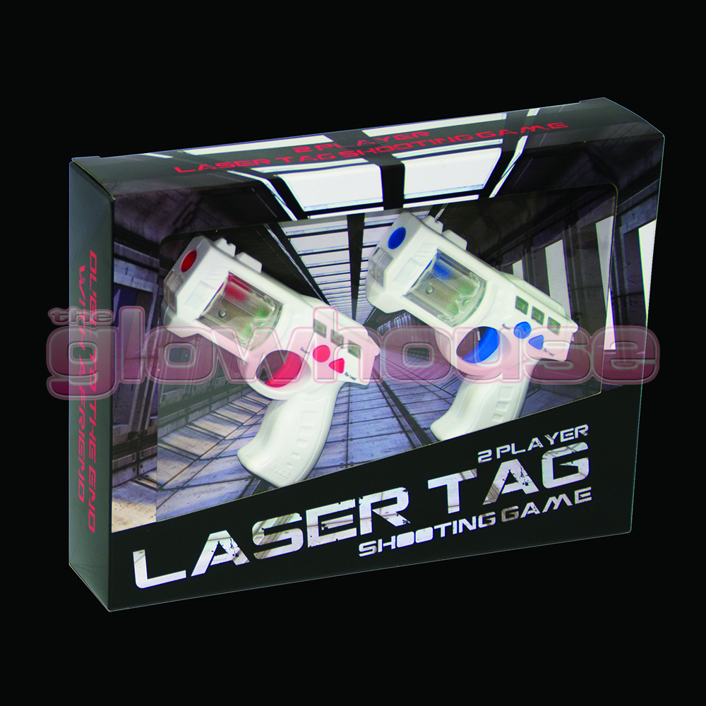 Laser Tag Shooting Game 2 Player Executive Home Adult Children Office Game eBay